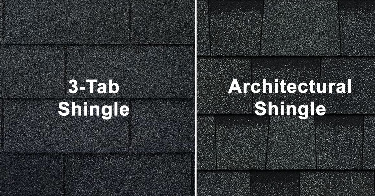 3-tab &architectural shingle graphic