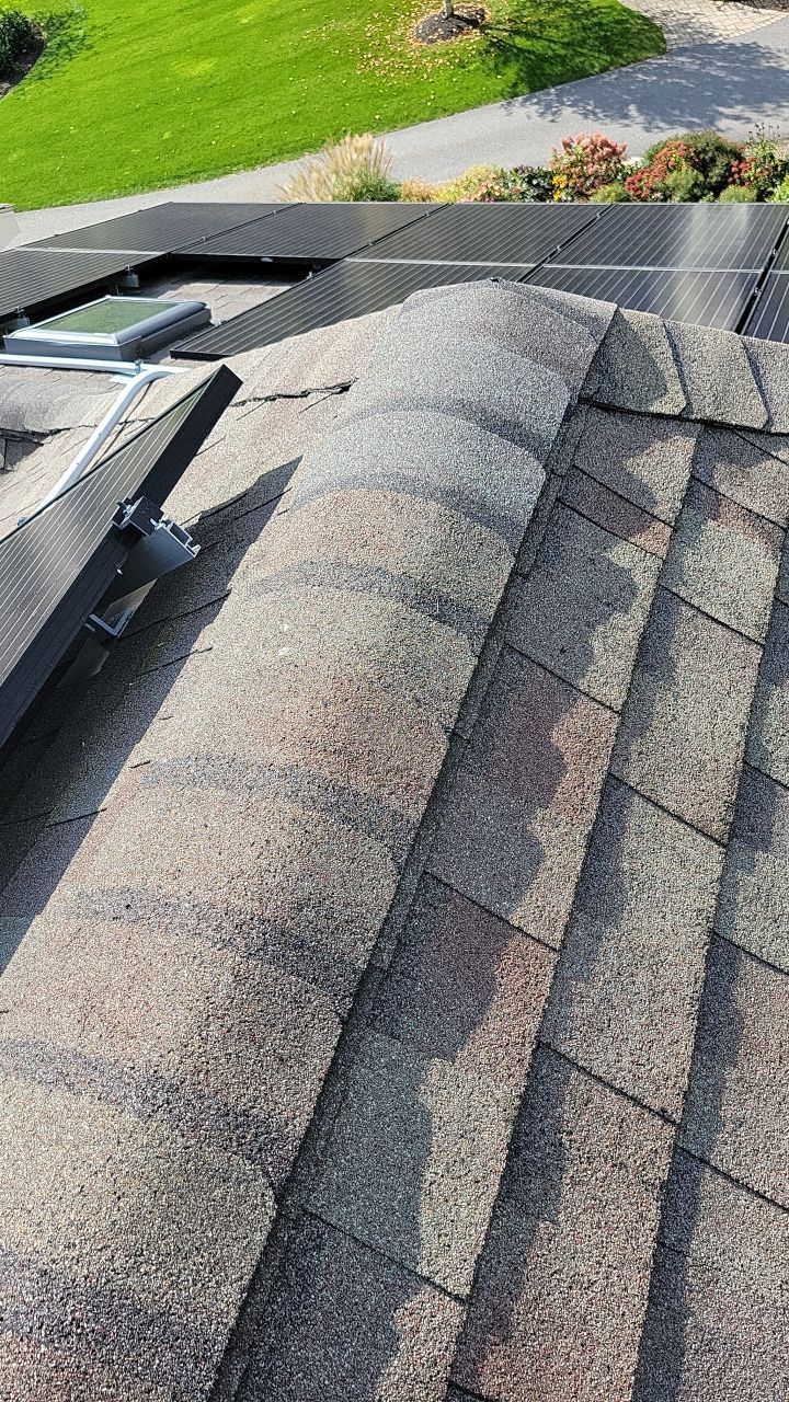 replaced roof by Master Roof