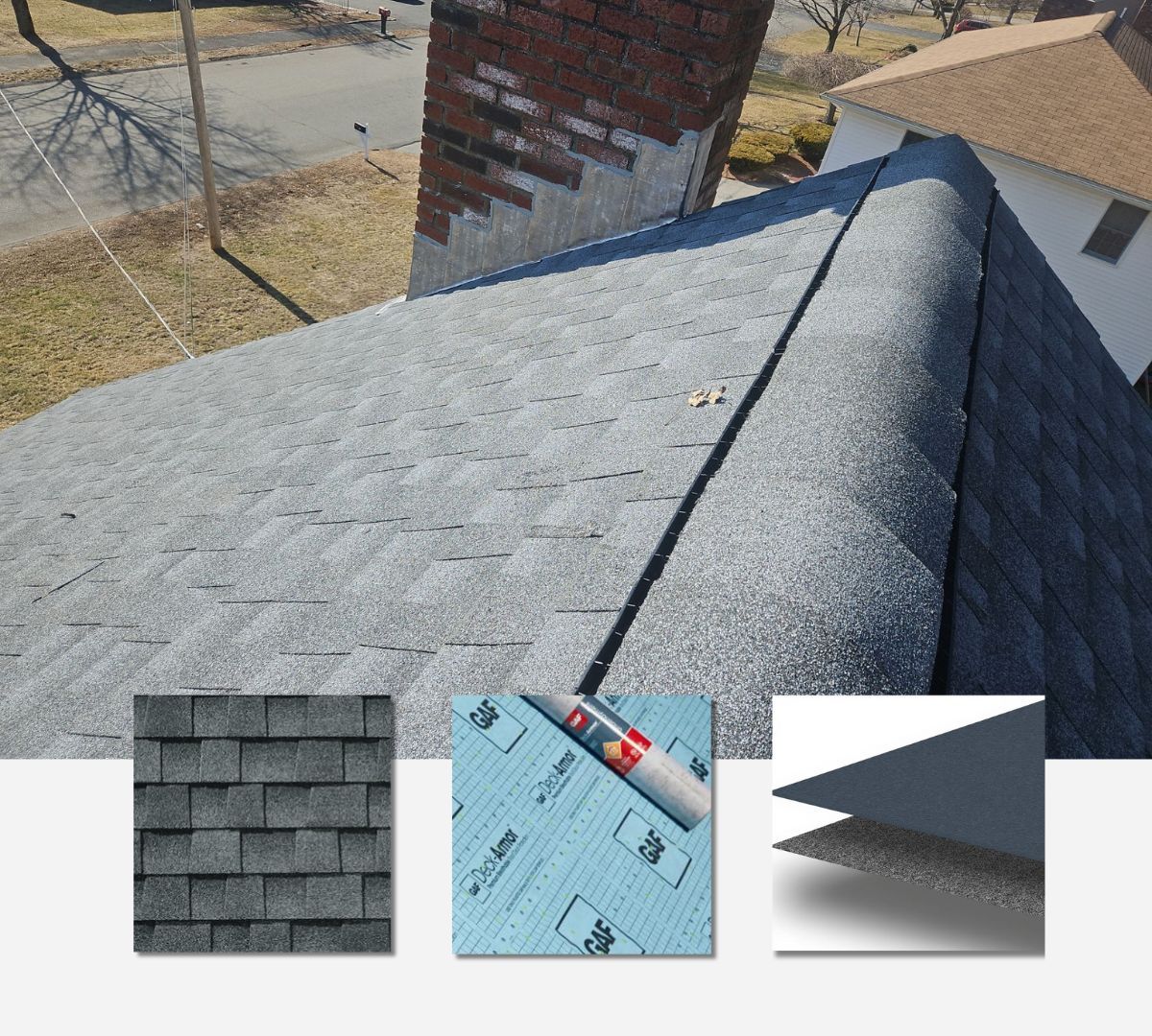 replaced roof by Master Roof