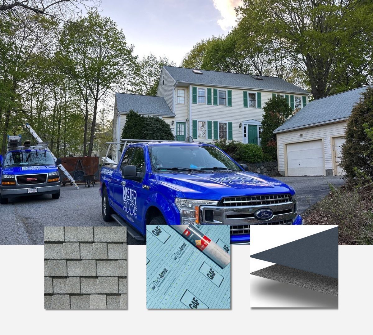 replaced roof by Master Roof