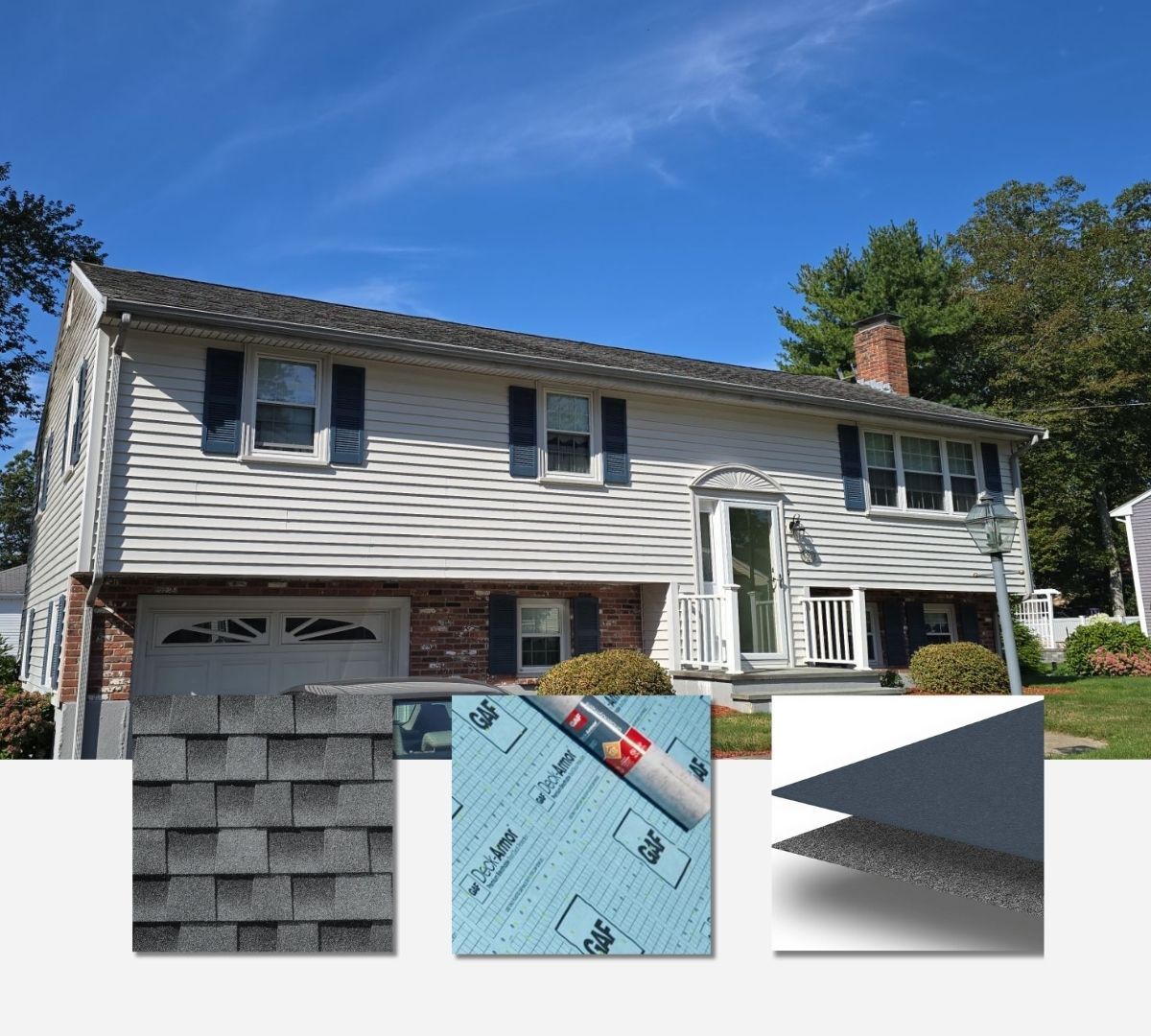 replaced roof by Master Roof