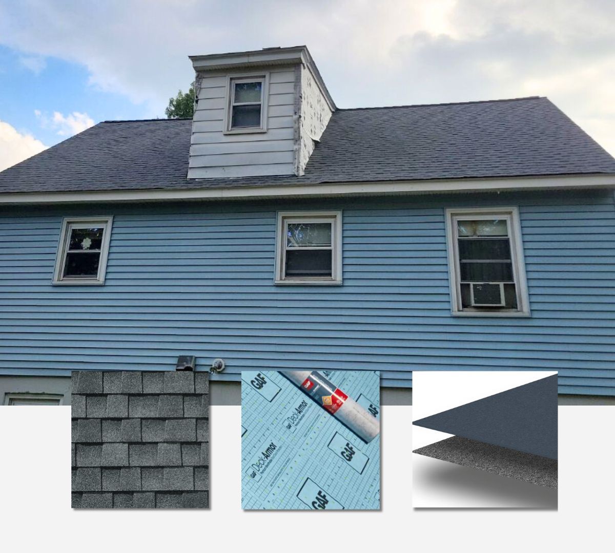 replaced roof by Master Roof