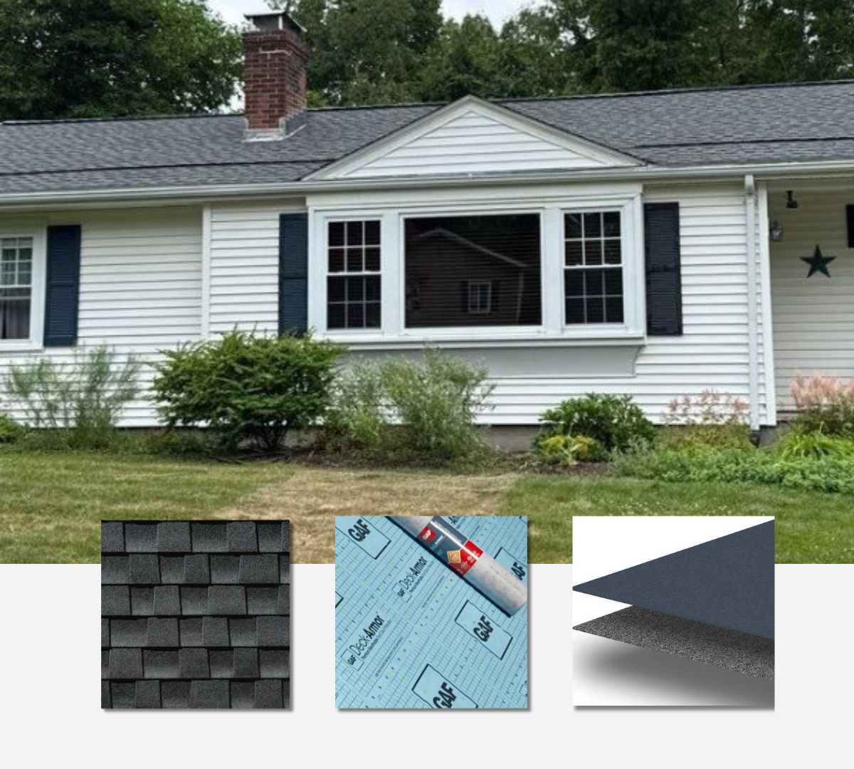 replaced roof by Master Roof