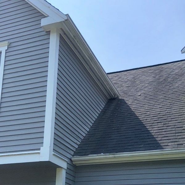 Home with original roof.