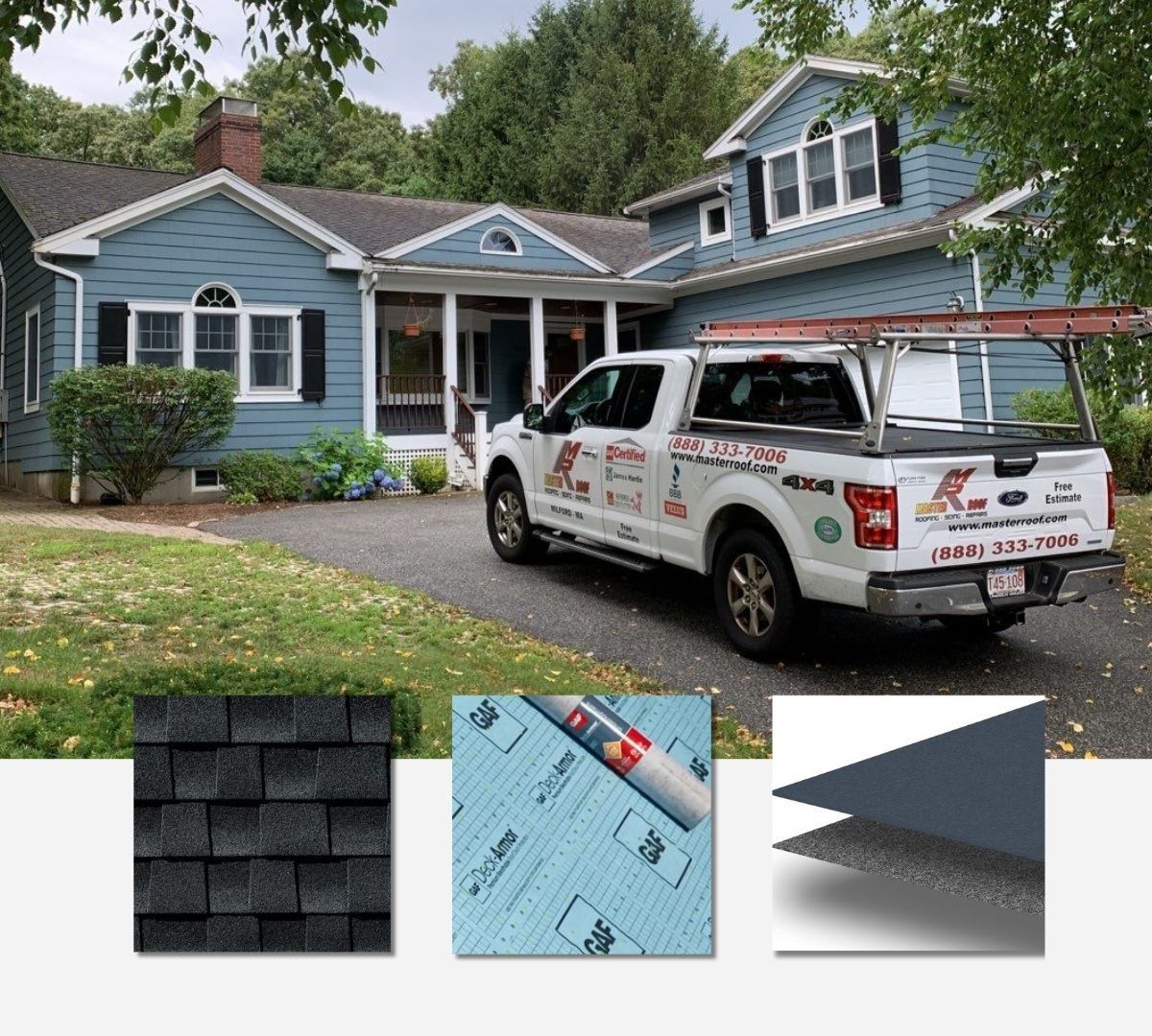 replaced roof by Master Roof