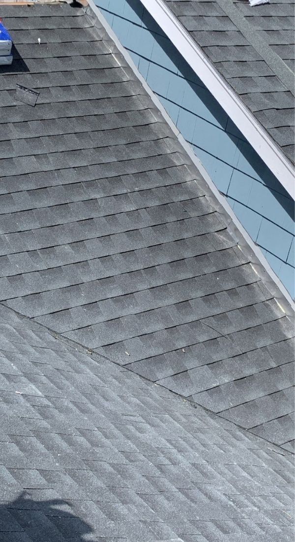 sidewall with flashing