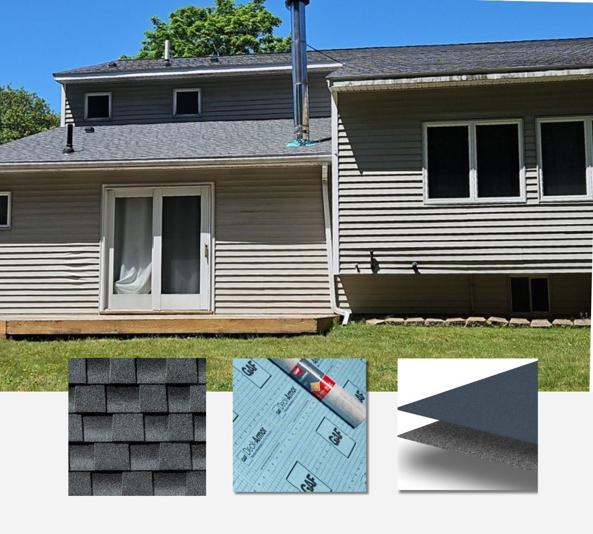 replaced roof by Master Roof