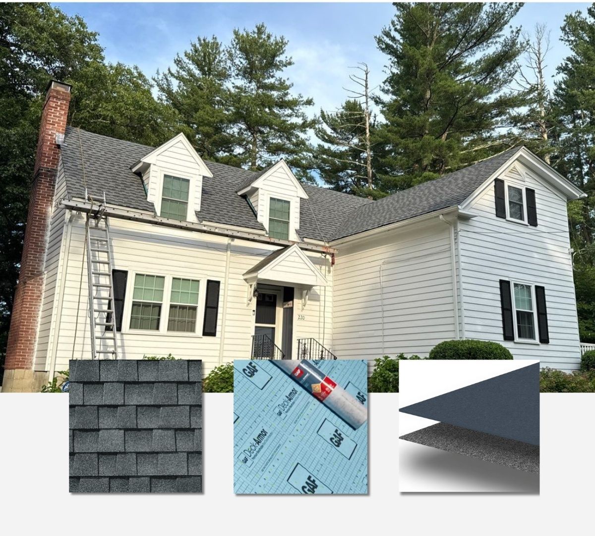 replaced roof by Master Roof