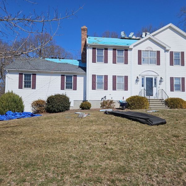 Home with new GAF Shingles