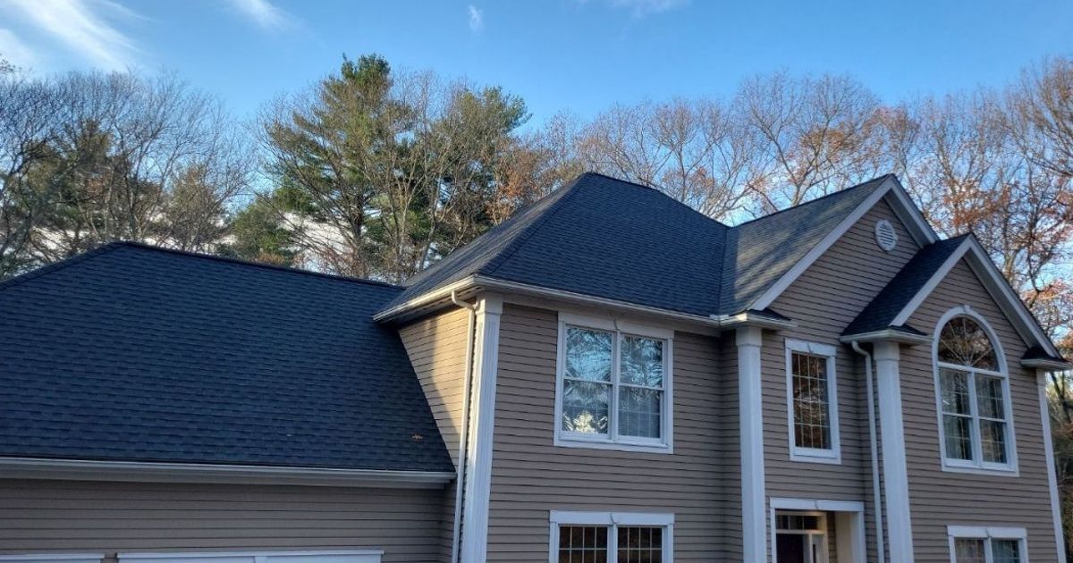 Efficient roof installed by Master Roof team