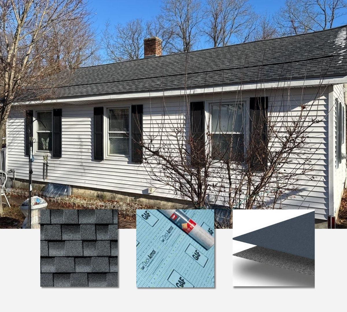 replaced roof by Master Roof