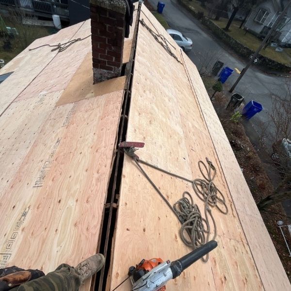 plywood roof sheathing
