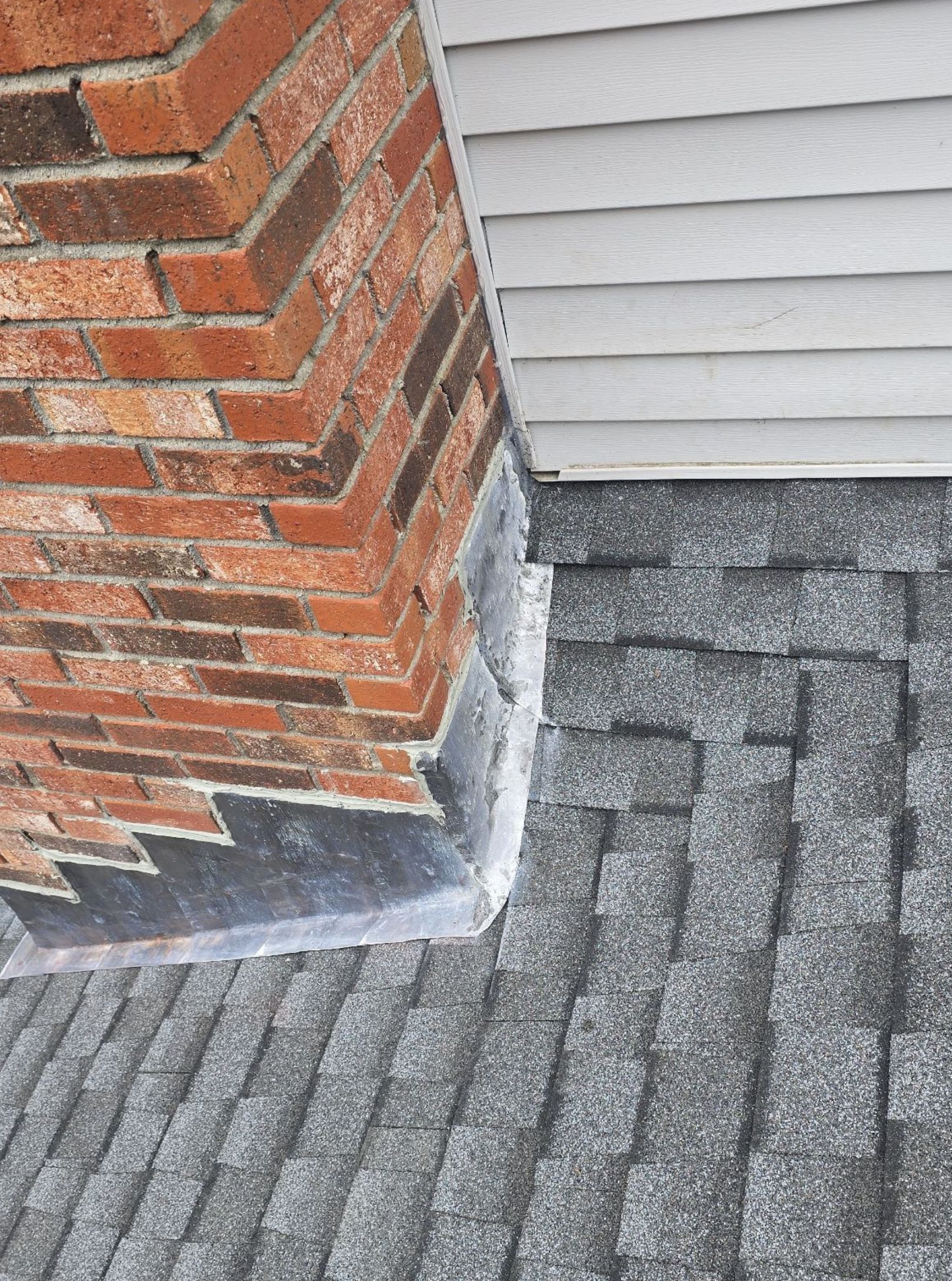 new chimney flashing