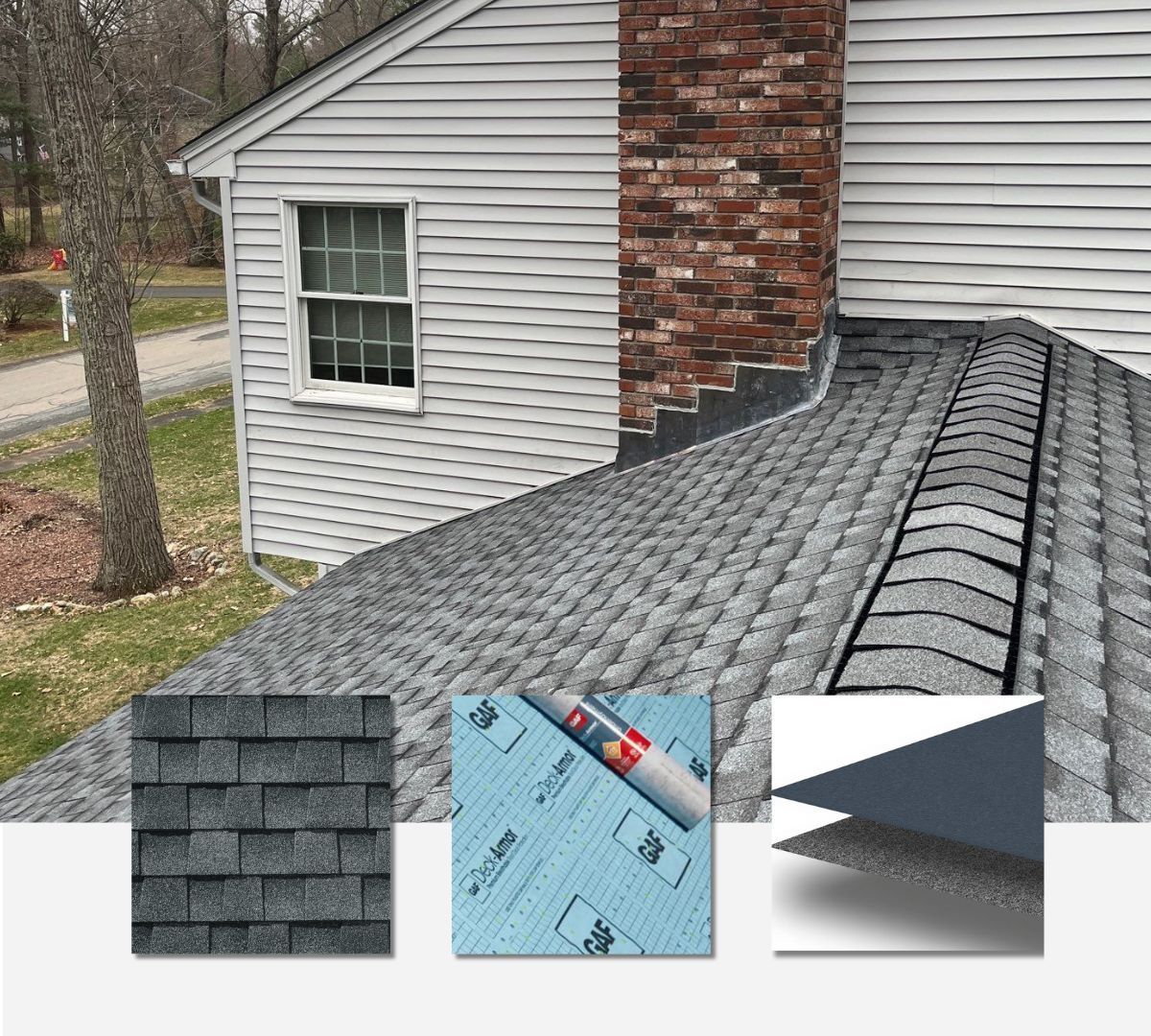 replaced roof by Master Roof