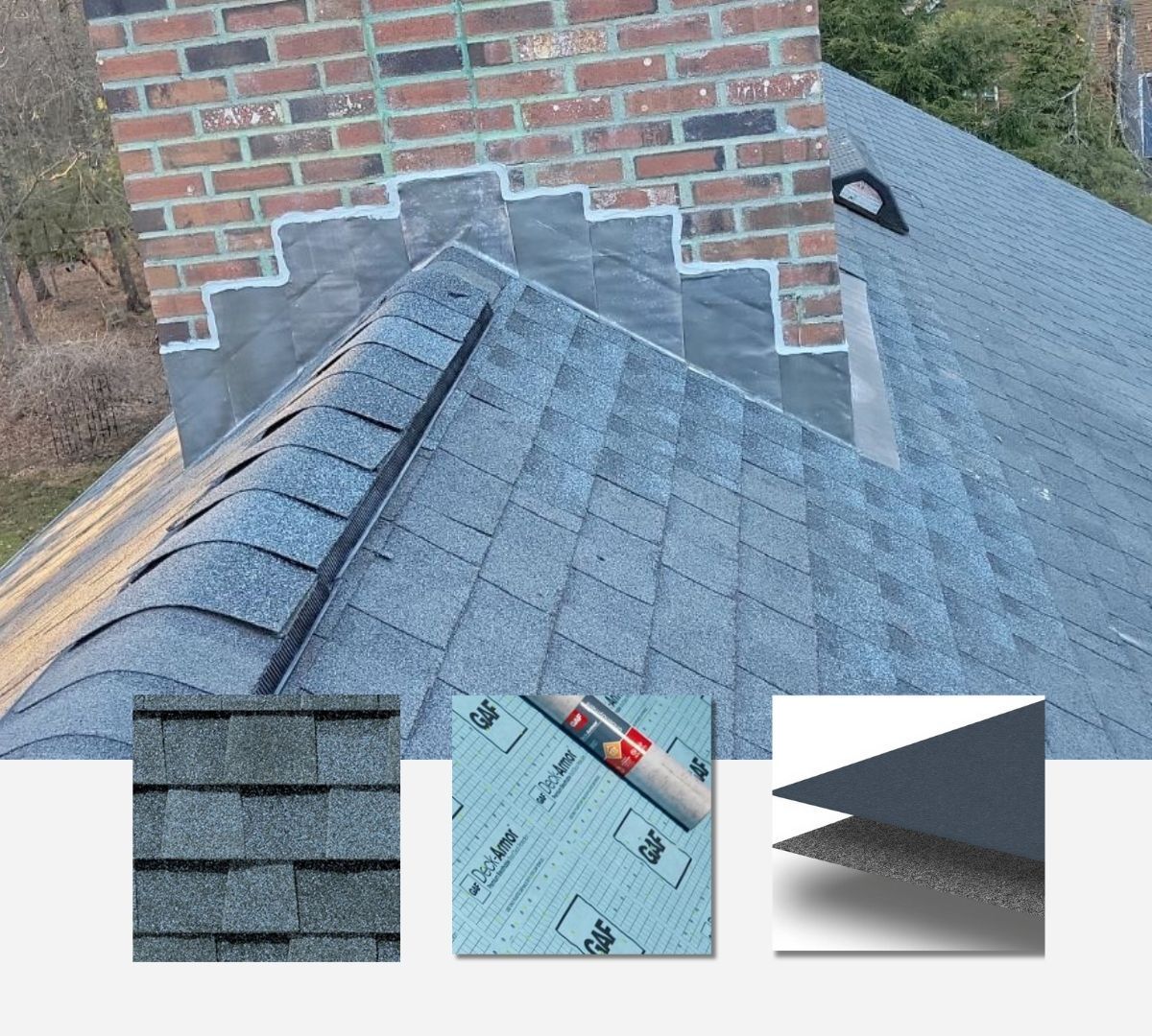 replaced roof by Master Roof