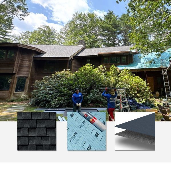 replaced roof by Master Roof