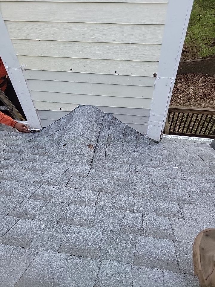 replaced roof by Master Roof