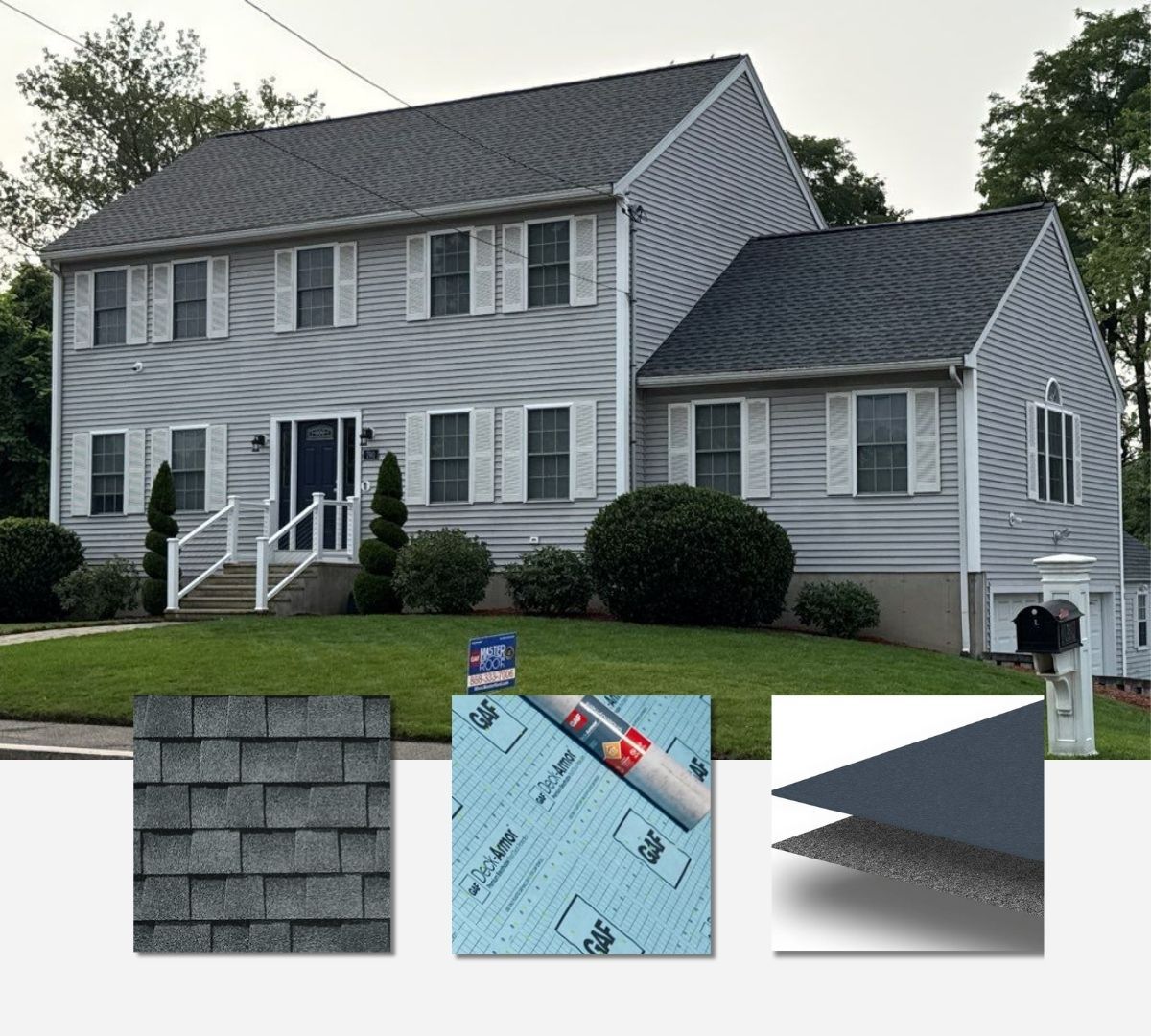 replaced roof by Master Roof
