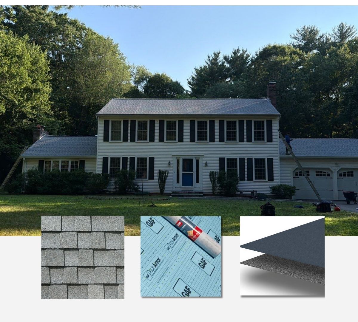 replaced roof by Master Roof
