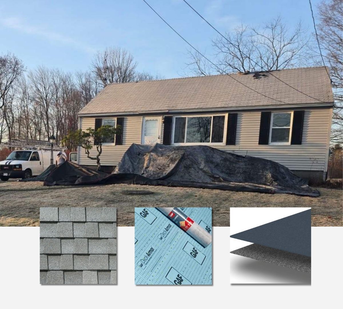 replaced roof by Master Roof