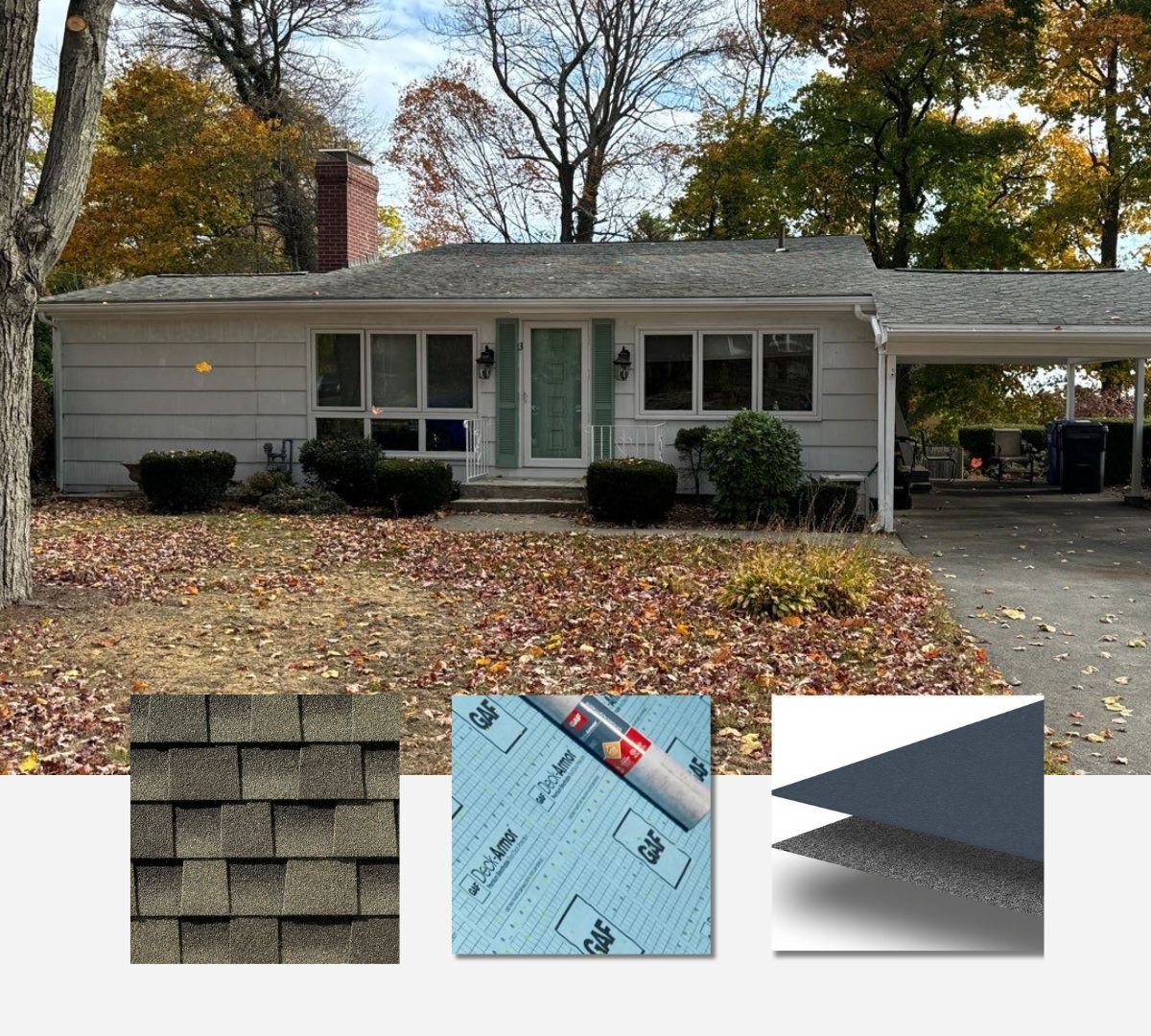 replaced roof by Master Roof