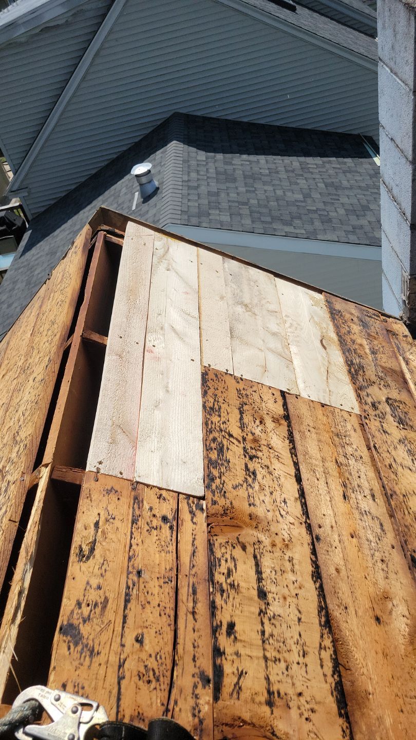 Ledger Boards being replaced