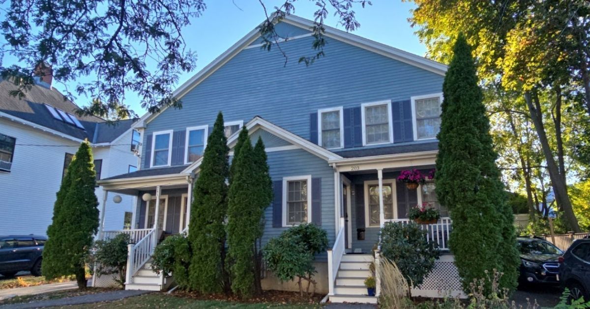 Duplex home in Massachusetts
