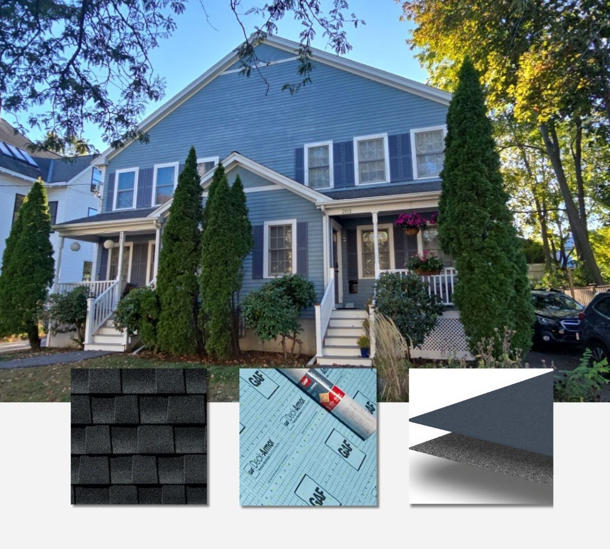 replaced roof by Master Roof