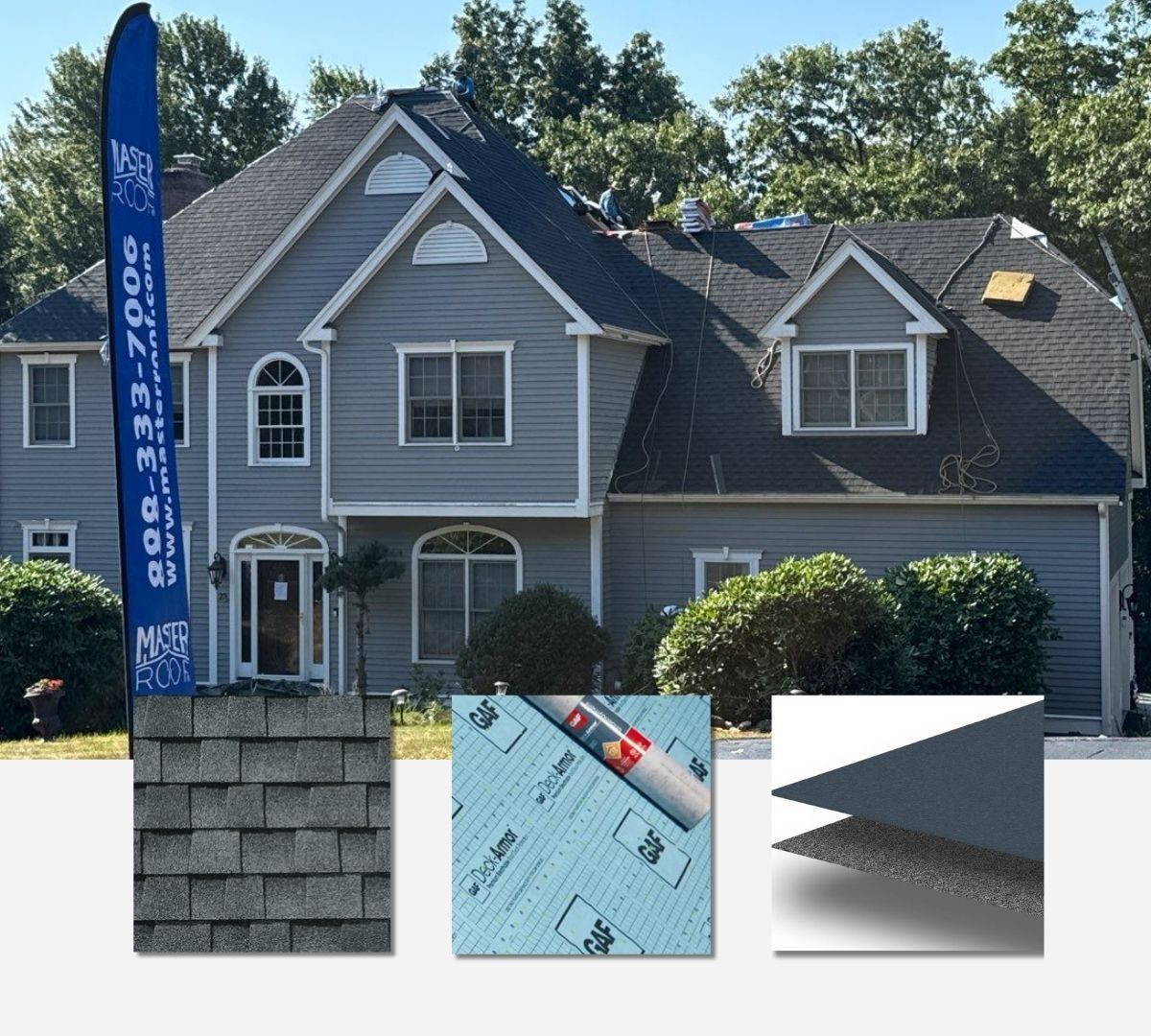 replaced roof by Master Roof
