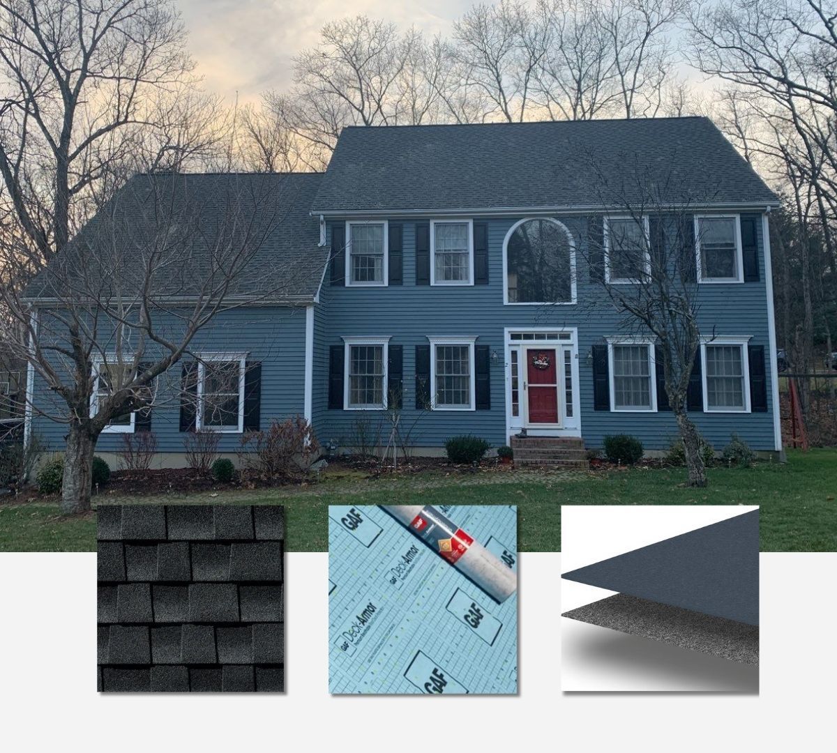 replaced roof by Master Roof