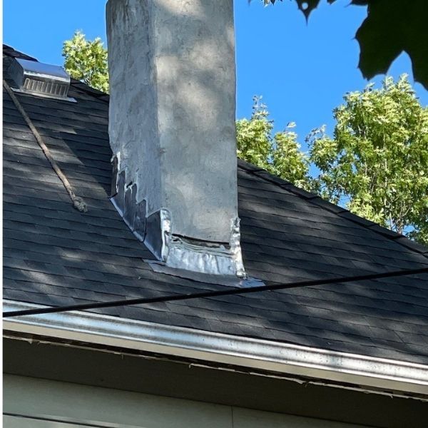 new chimney flashing