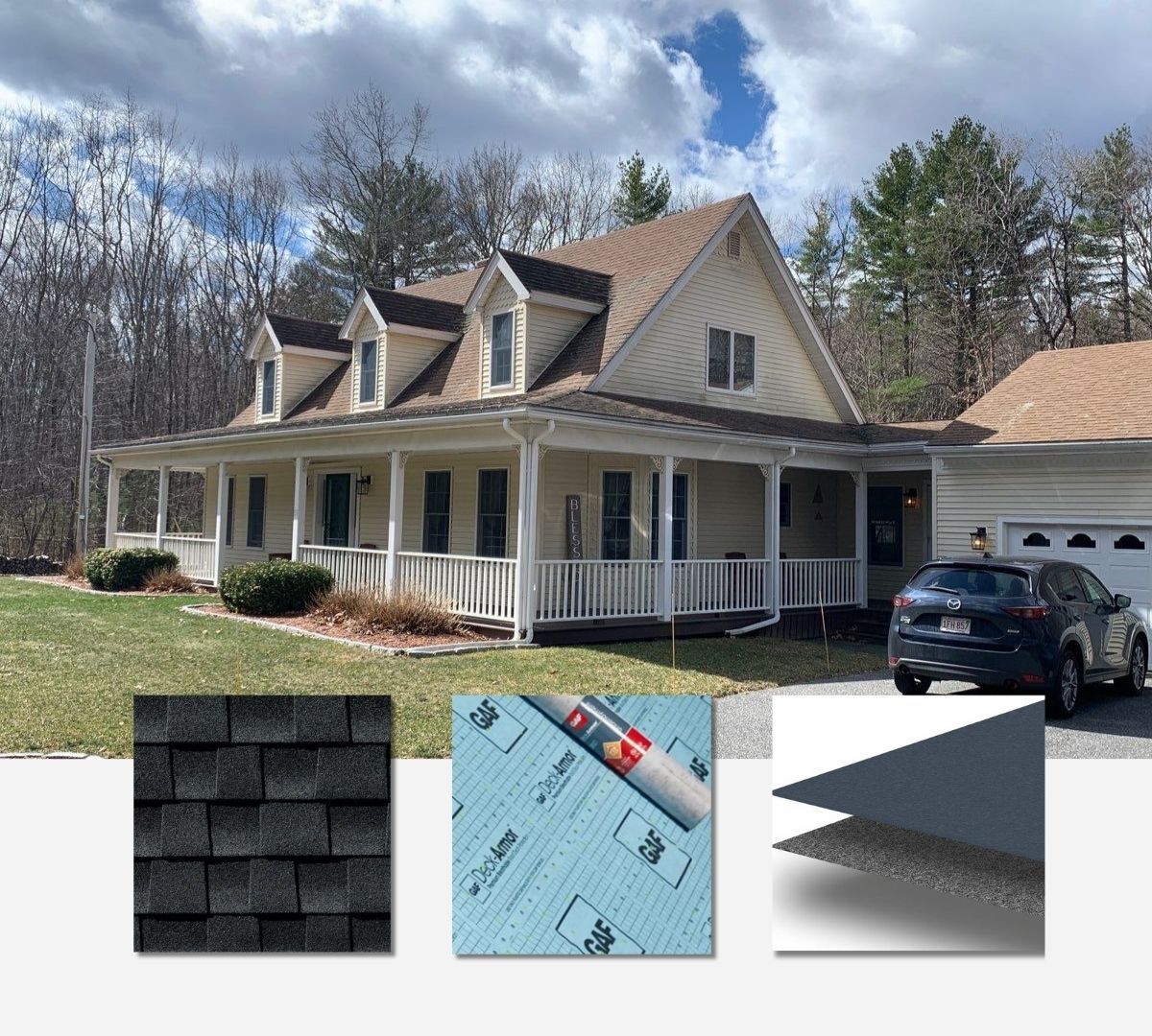 replaced roof by Master Roof