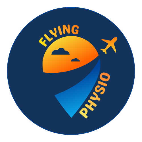 The Flying Physio logo