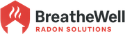BreatheWell Radon Solutions logo. 