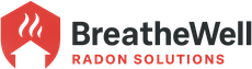 BreatheWell Radon Solutions logo. 