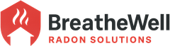 BreatheWell Radon Solutions logo. 