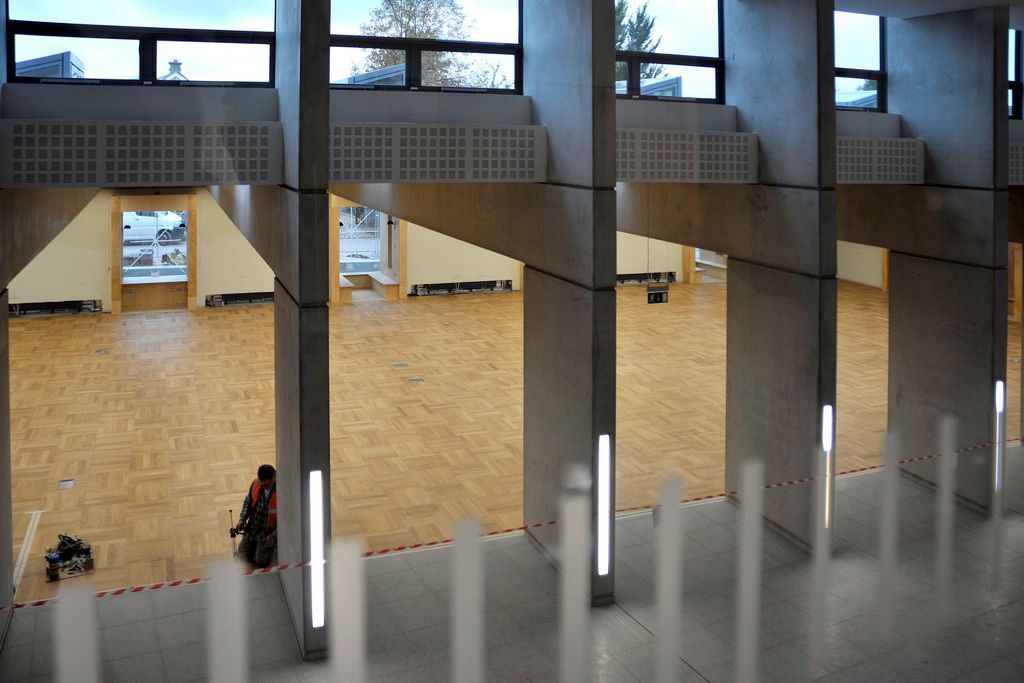 Basketweave Oak Floors for Ballyrowan Library in Dublin