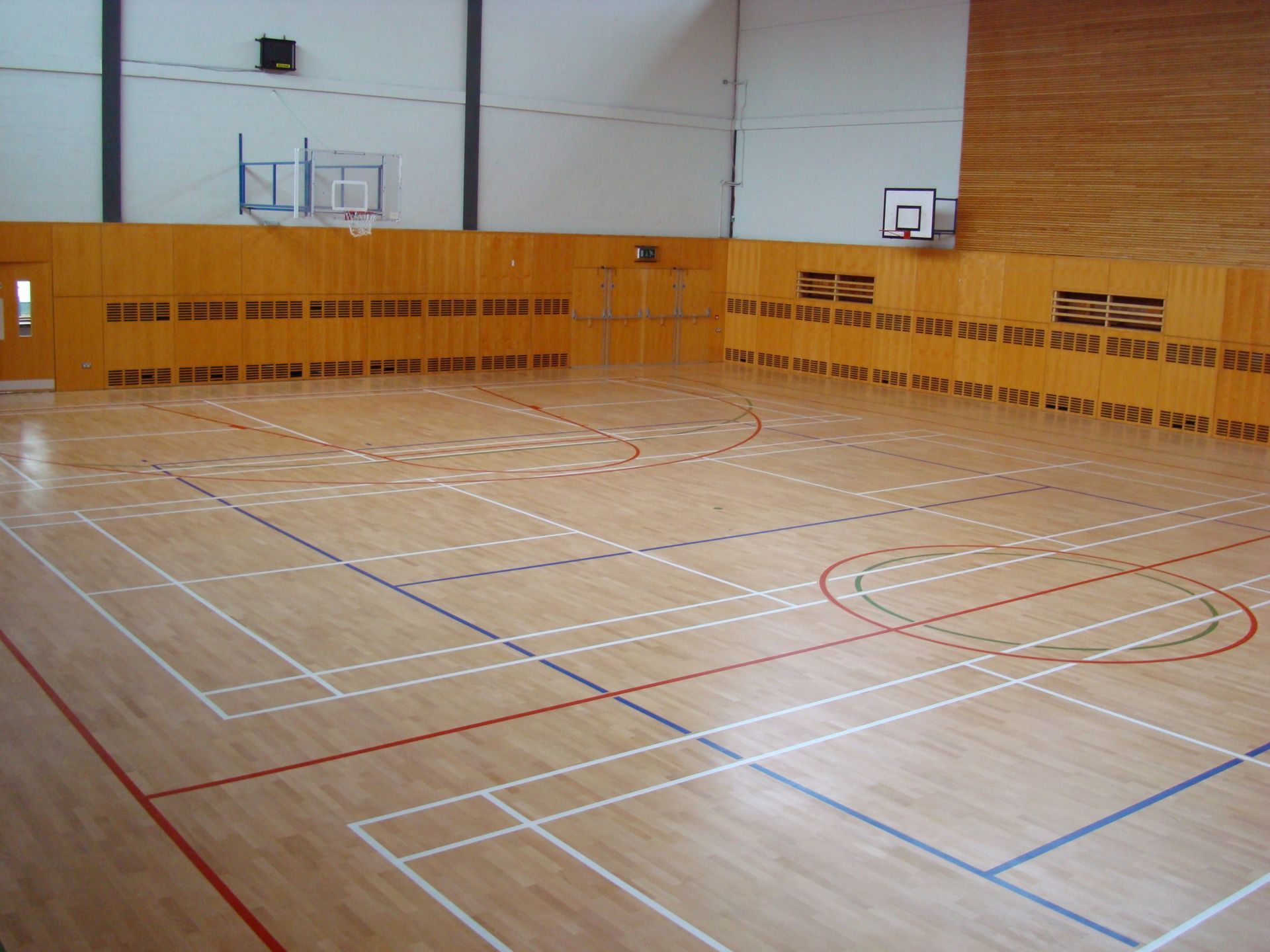 Beech Sports Floor for Coláiste Eoin in Stillorgan