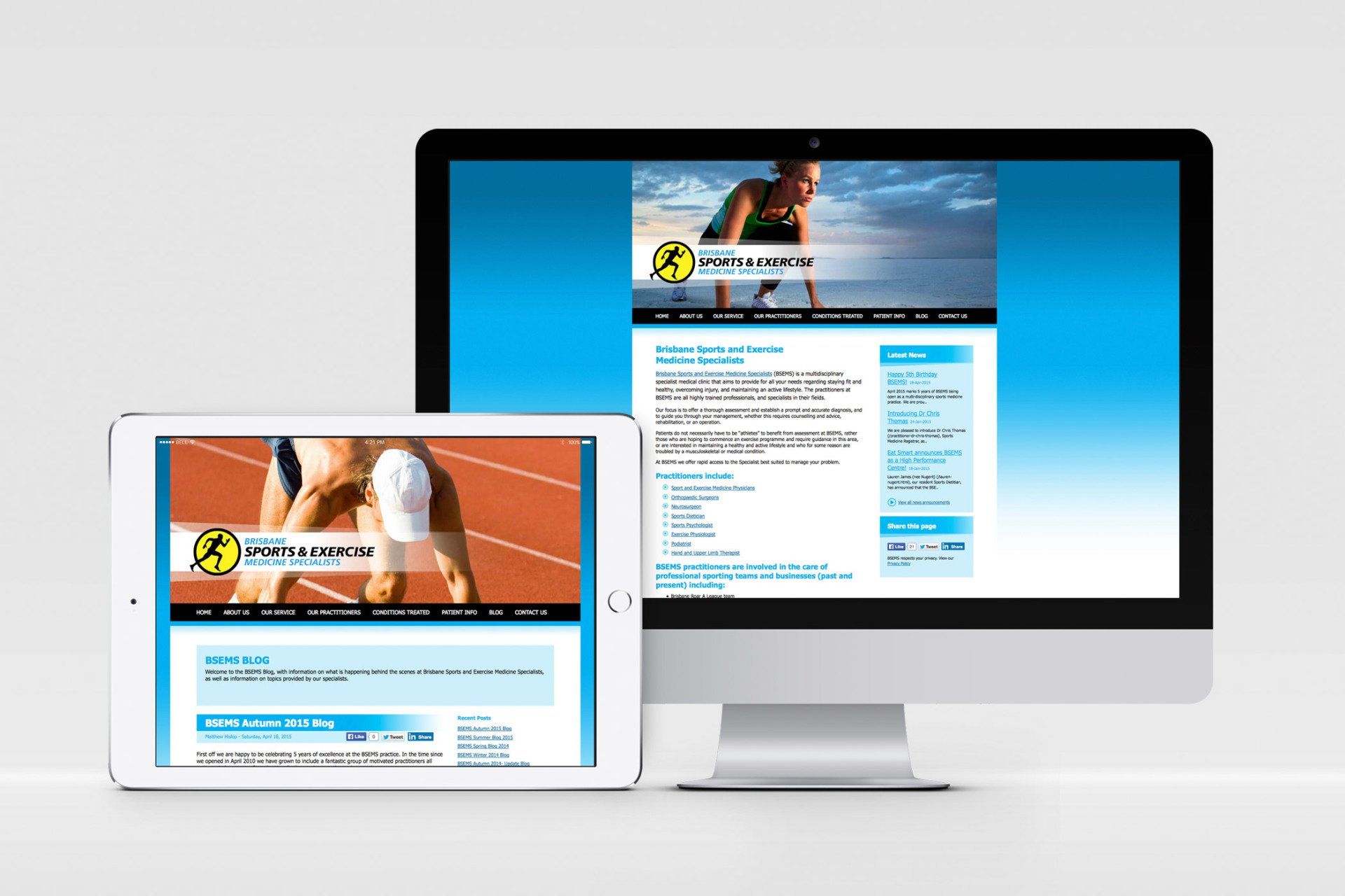 Brisbane Sports & Exercise Medicine Specialists Website