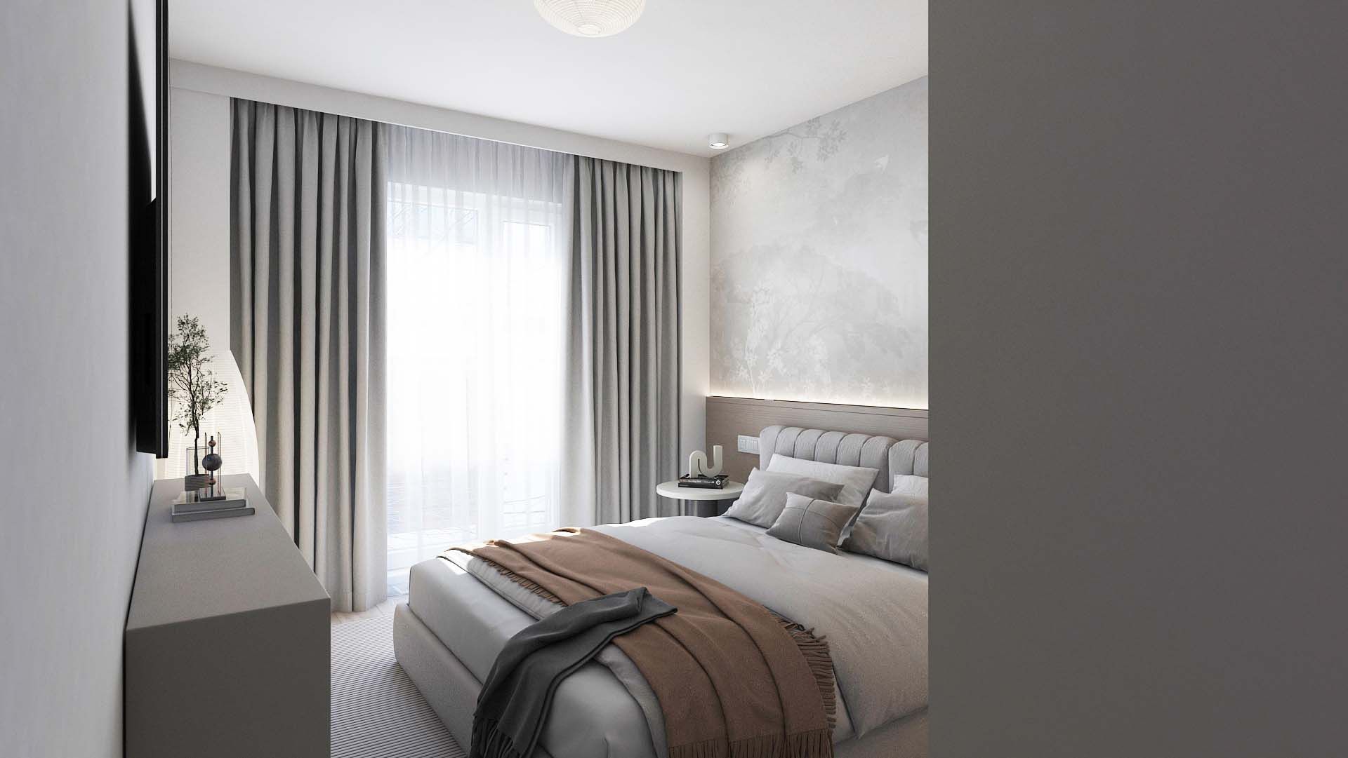 Contemporary Chic Chiajna Design Interior Apartament 2 camere