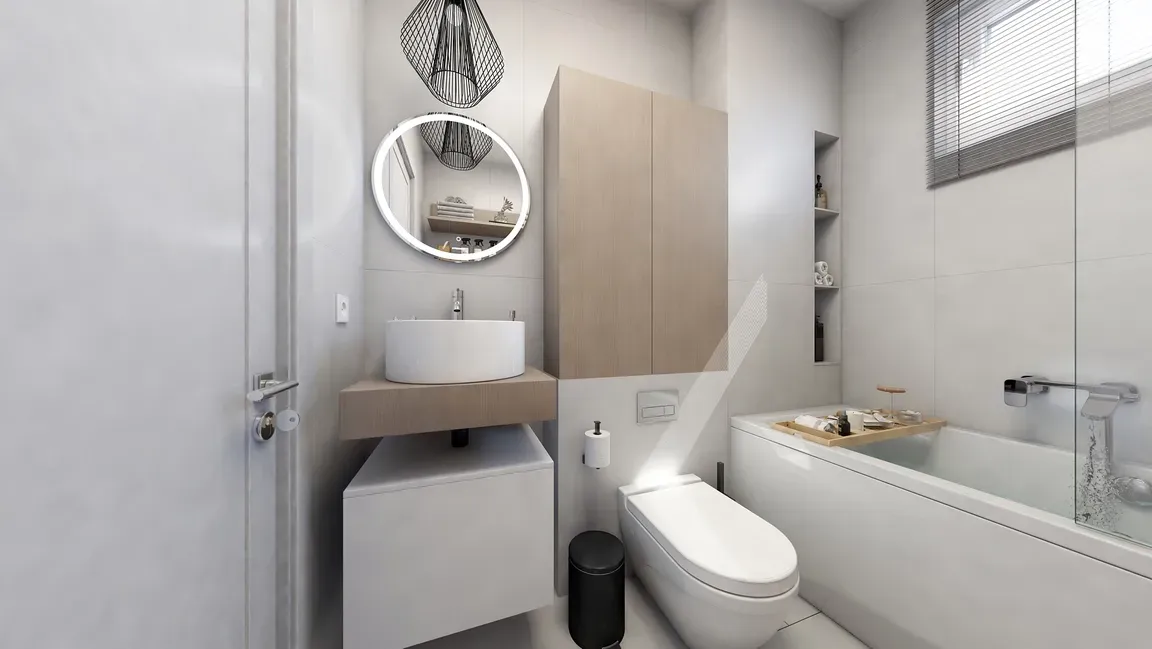 Baie mare apartament