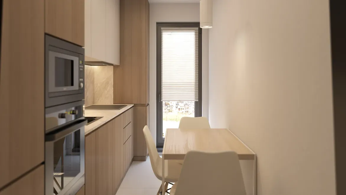 Masa bucatarie minimalista