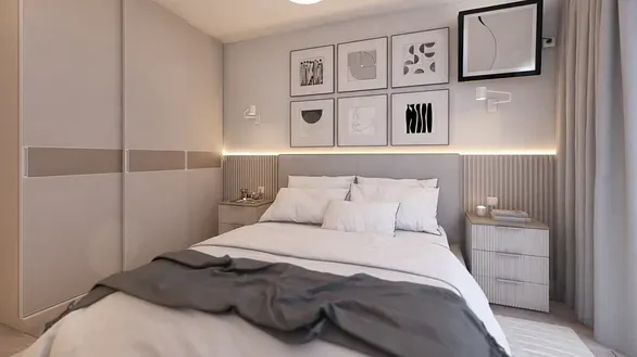 Dormitor contemporan riflaje