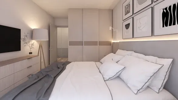 Depozitare dormitor matrimonial