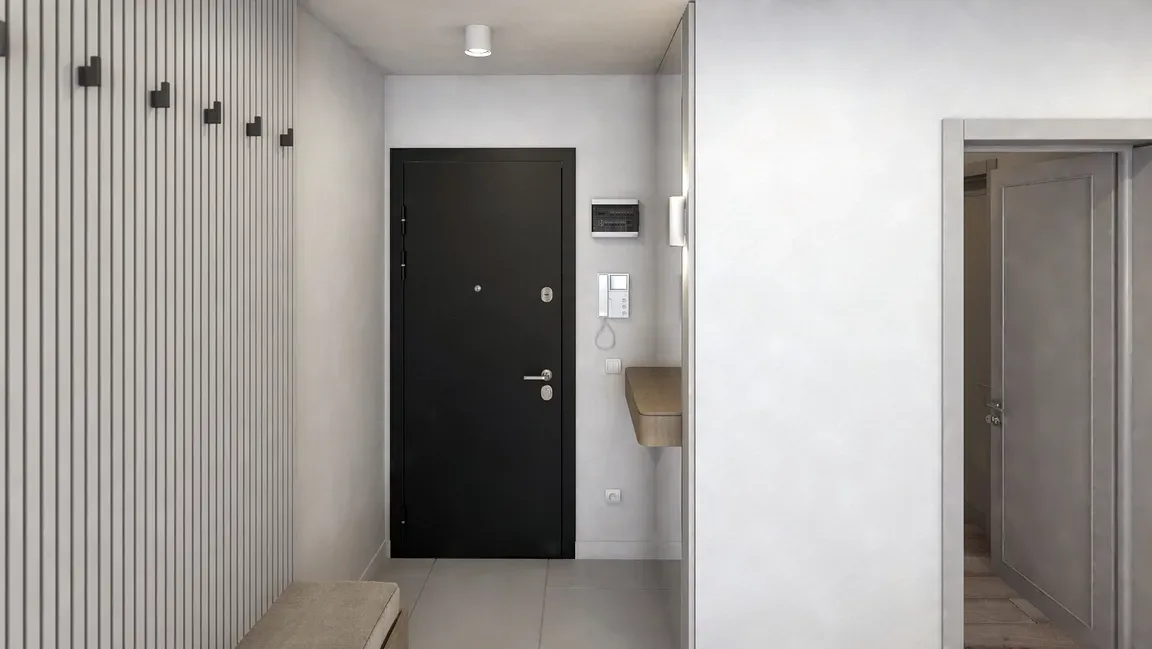 Intrare apartament 4 camere Chiajna