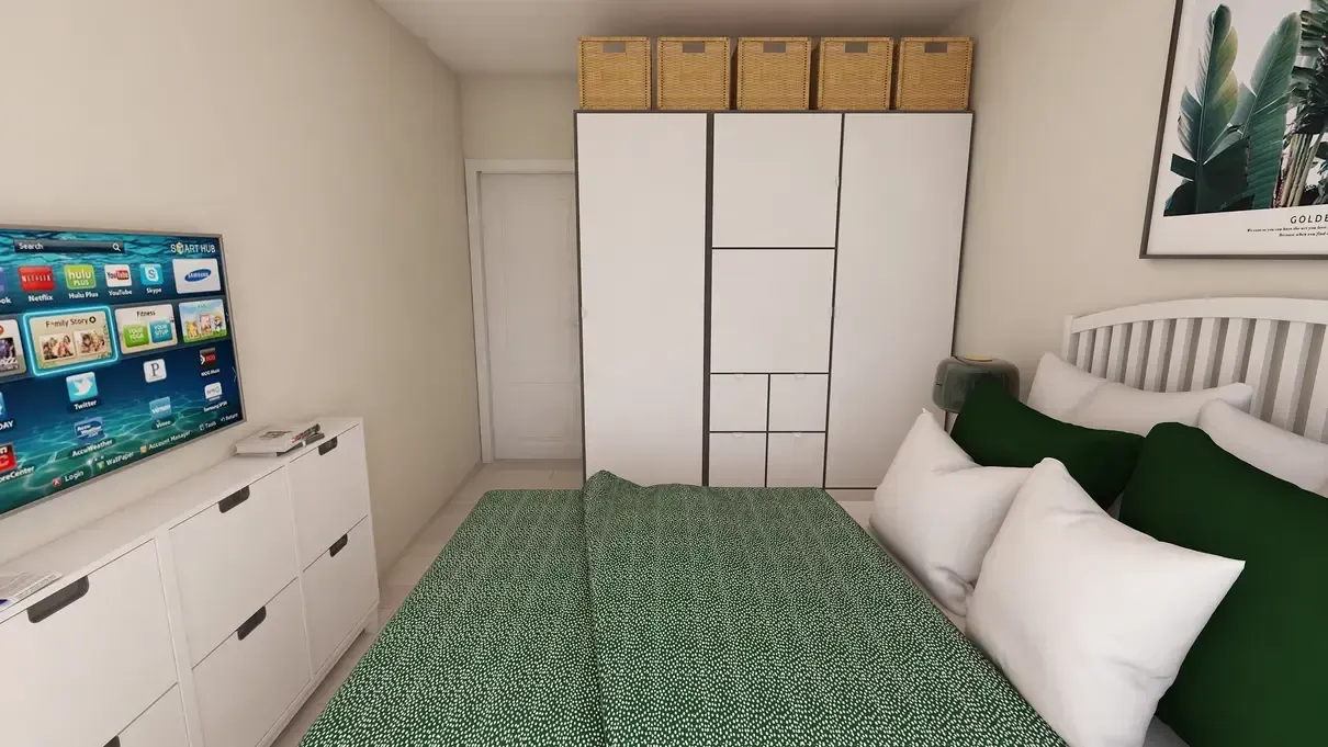 Corp depozitare pentru dormitor Ikea.