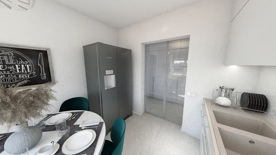 Amenajare interioară bucătărie.