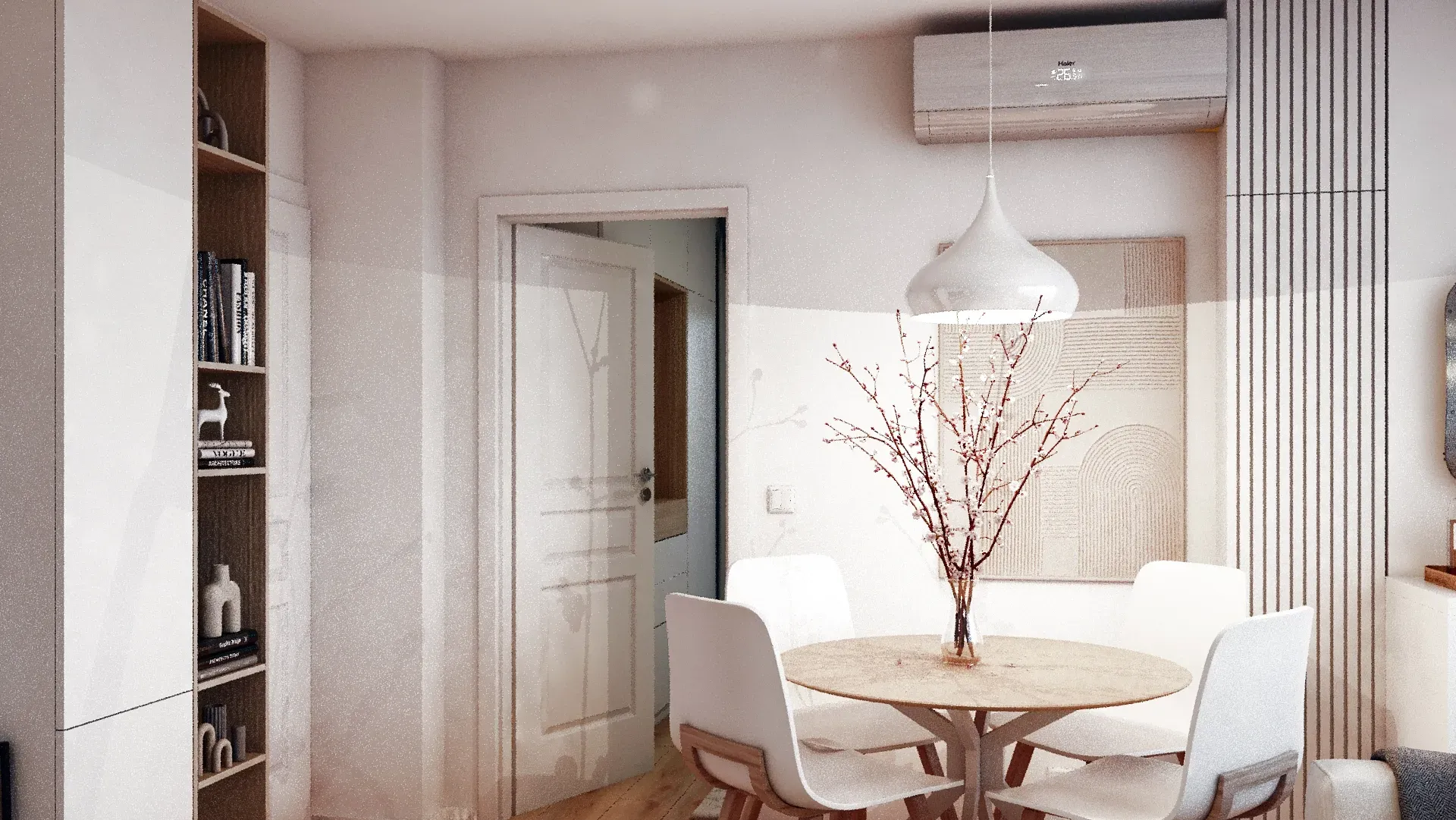 Dining cu influențe scandinave