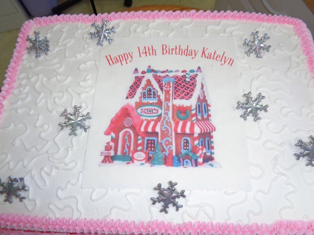 Seasonal Cakes — House Design Cake in Des Moines, IA
