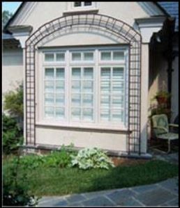 Ornamental Iron Work — Wall Arbor 1 in Greensboro, NC